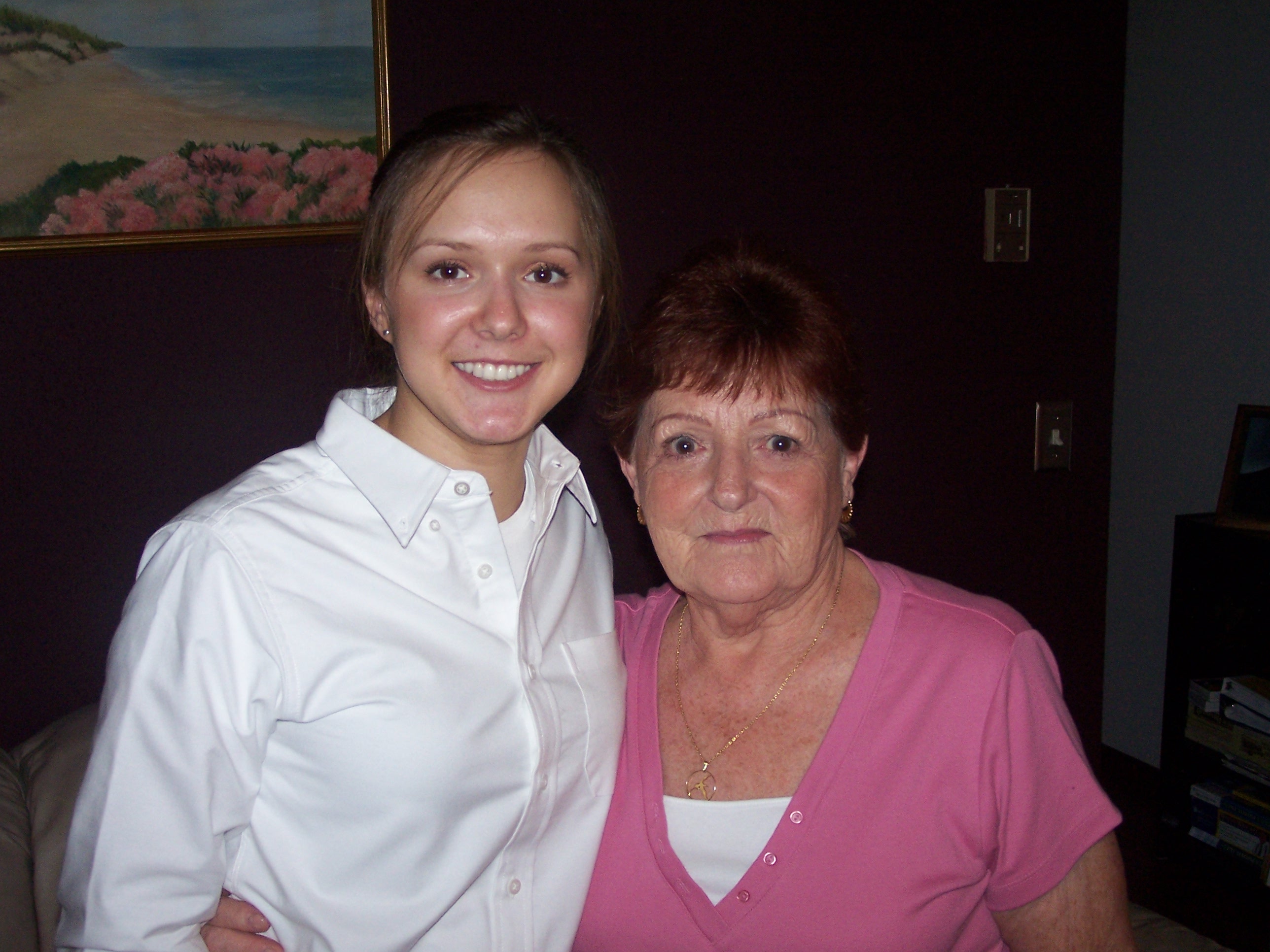 Brittaney Grohman,Elizabeth Lillian Dyer photo taken at her house